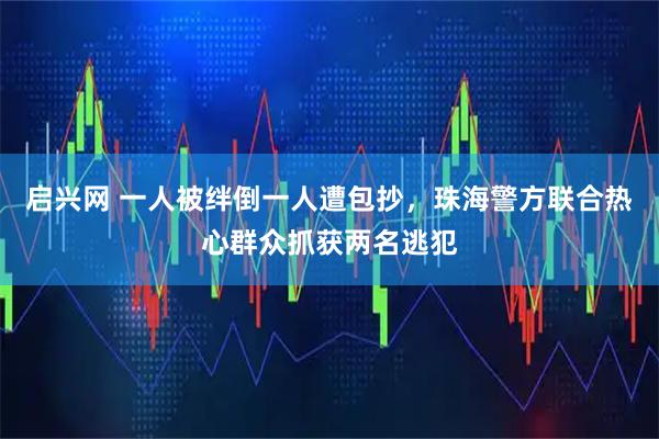 启兴网 一人被绊倒一人遭包抄，珠海警方联合热心群众抓获两名逃犯