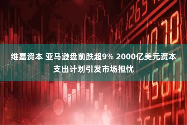 维嘉资本 亚马逊盘前跌超9% 2000亿美元资本支出计划引发市场担忧